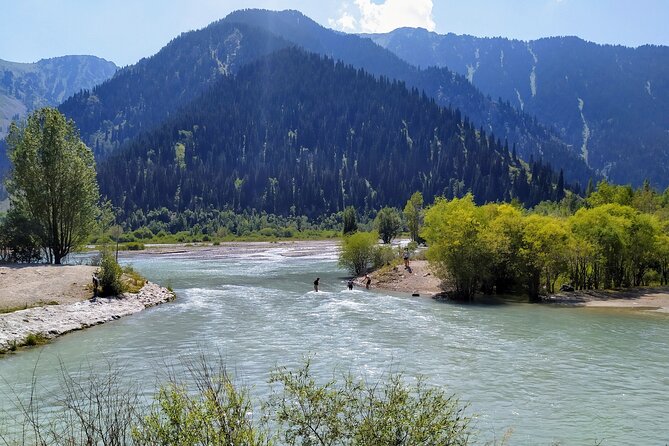 Issyk Lake & Bear Waterfall in Turgen Gorge + Golden Man Museum Day Tour - Tour Highlights