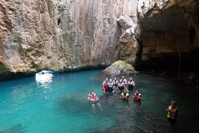 Kayak Excursion to Cala De Moraig and Cala Llebeig and Cala Testos