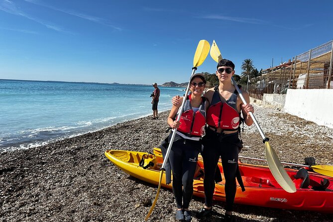 Kayak Routes Through the Coves of Villajoyosa
