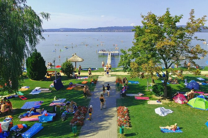 Lake Balaton Trip by Car With Swimming/Bathing in the Lake