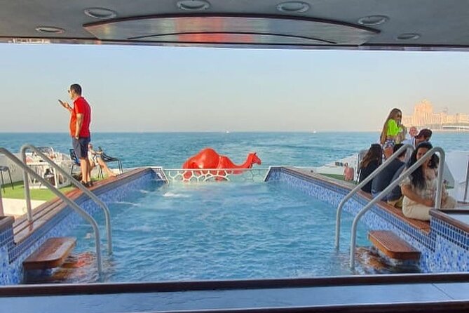 Lotus Mega Yacht Dinner Cruise at Dubai Marina - Buffet and Drinks
