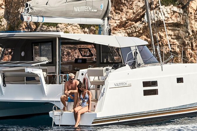 Morning Catamaran Cruise to Kleftiko Bay Milos - Cruise Overview