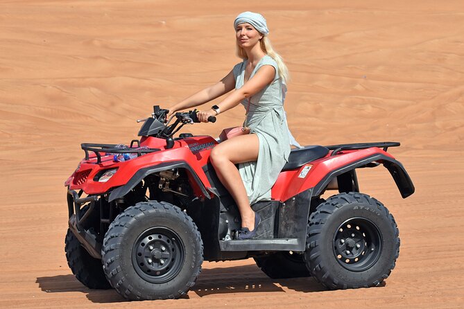 Morning Desert Safari With 30mins Quad Bike Ride and Camel Ride - Activity Inclusions and Details