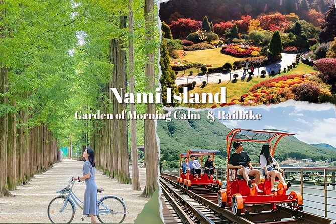 Nami Island & Garden of Morning Calm & Gangchon Railbike Tour - Traveler Reviews and Feedback