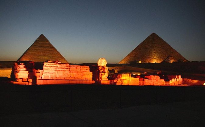 Night Tour to the Giza Pyramids and Sphinx for the Sound & Light Show