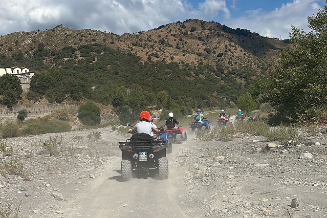 One-Hour Excursion to the Alcantara Gorges by Quad