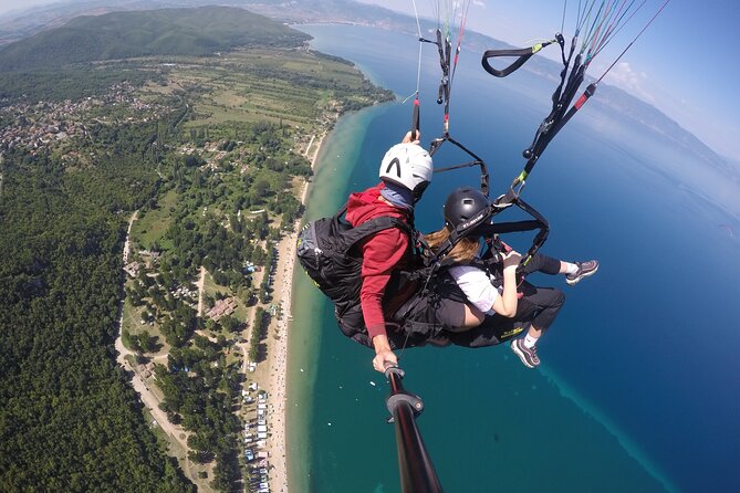 Paragliding Above Lake Ohrid in North Macedonia - Location