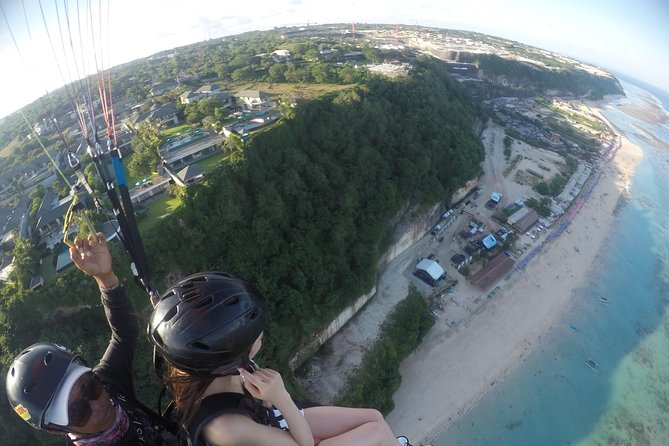 Paragliding Bali Nusa Dua Cliff With Free Photo/Videos