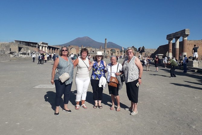 Pompeii and Herculaneum Skiptheline With Lunch&Winetasting From Rome - Departure Details