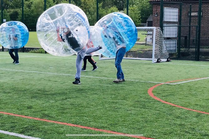 Private Bubble Zorb Football Activity in Liverpool - Inclusions and Pricing