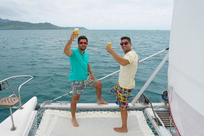 Private Catamaran Cruise to Ile Aux Cerf From Pointe Jerome