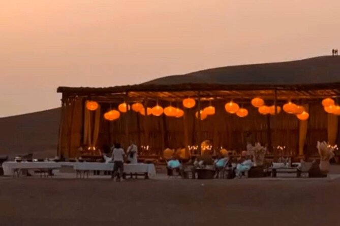 Private Dinner & Luxe Quads and Camel Ride With Sunset in Desert - Event Overview