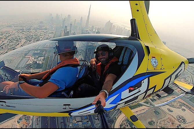 Private Dubai Gyrocopter Flight 20 Minutes - Flight Details