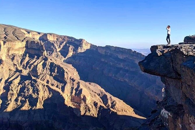 Private Full Day Guided Balcony Walk Hiking to Jebel Shams - Tour Overview