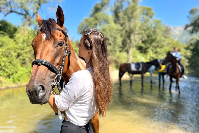 Private Horseback Riding Across River Ljuta With Transport - Activity Location