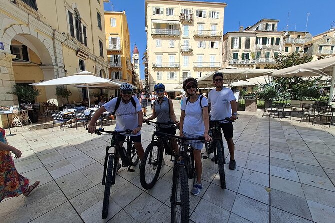 Private Sightseeing Tour in Corfu Town by Electric Mountain Bike