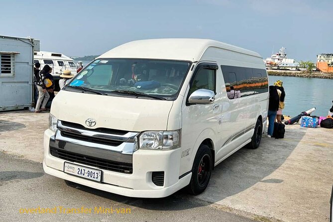Private Taxi Transfer Phnom Penh - Sihanoukville Car - Minivan