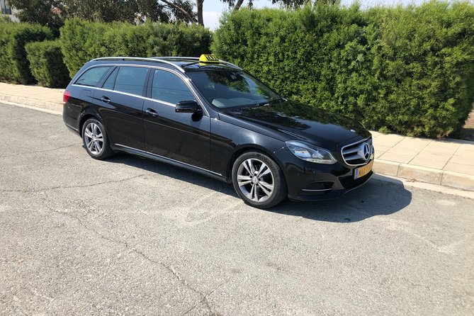 Private Transfer From Paphos to Larnaca Airport LCA in 4 Seater Taxi - Meeting and Pickup Details