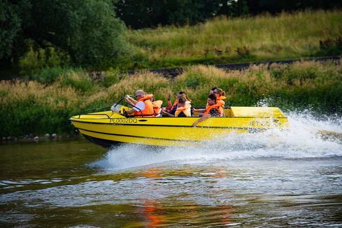 Pure Adrenaline by JETGO Boat Tour on Vistula in Warsaw