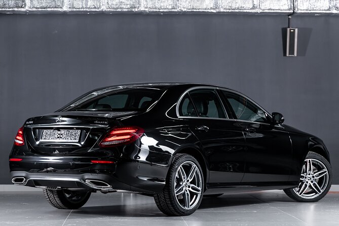 Rome to Fiumicino Airport Luxury Transfer E CLASS - Pickup and Drop-off Points