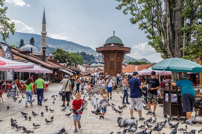 Sarajevo Old Town Walking Tour Bosnian Ethnic Food and Coffee - End Point Details
