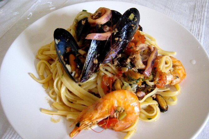 Seafood Cooking Class and 3-course Dinner in Rome - Menu Highlights