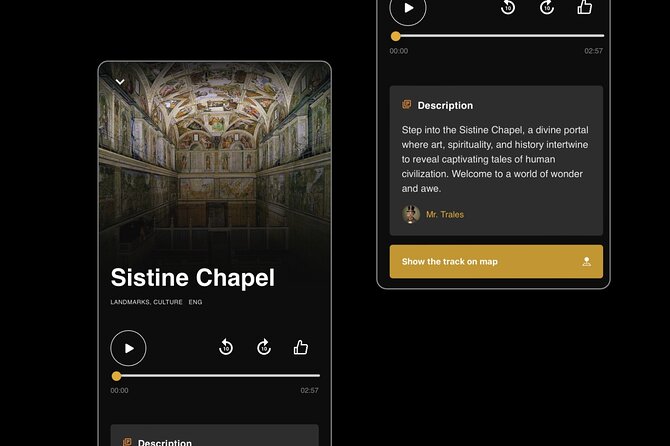 Self Guided Audio Tour With 100 Captivating Stories in Rome - Web App Features