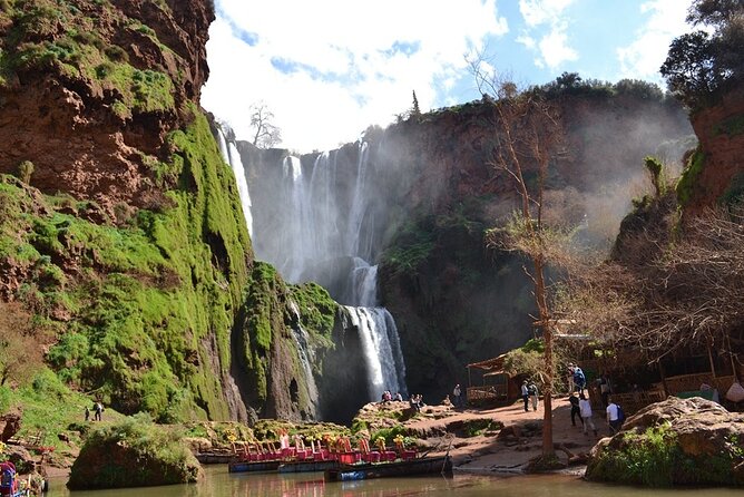 Small Group Ouzoud Waterfall Guided Tour Boat Ride From Marrakech - Itinerary Details