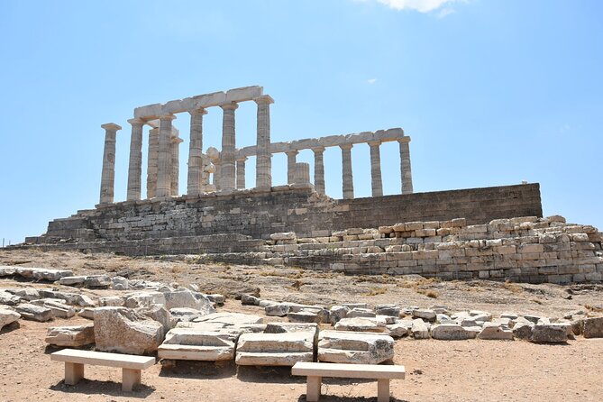 Sounio Poseidon Temple, Thermal Lake Swimming & Local Food Tour - Tour Overview