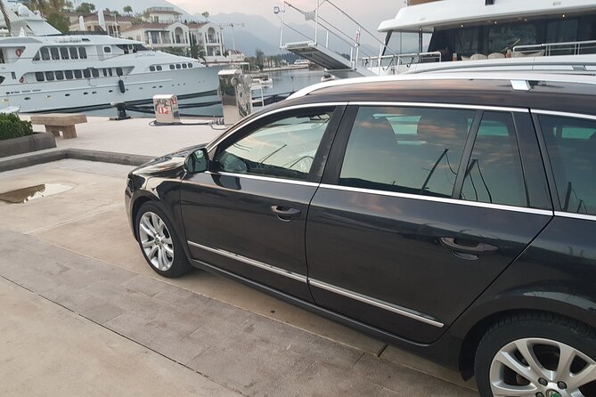 Taxi Transfer Budva to Split - Pickup Information