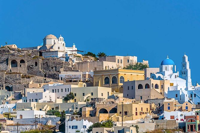 The Highlights of Santorini on a Mini Bus Daily Morning Tour