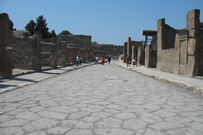Transfer From Naples to Salerno With a 2hr Stop at Pompeii (1-8 Pax) - Additional Information