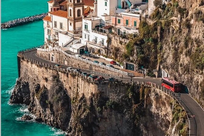 Transfer-Naples Area to Ravello-2hr Stop in Pompeii & Vice Versa