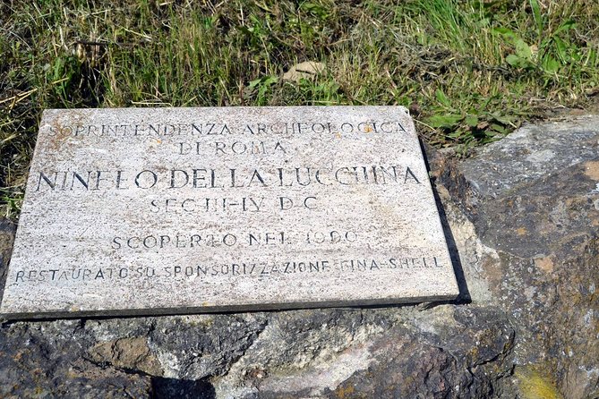 Visit to the Nymph of the Lucchina, Rome - Details