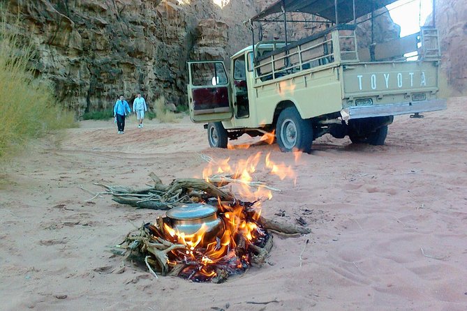 Wadi Rum Jeep Tour & Camp; Overnight - Tour Details