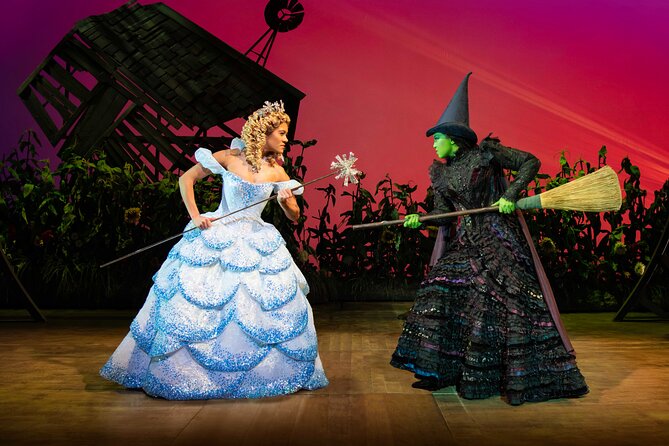 Wicked the Musical London Theater Tickets With Two Course Meal - Venue and Seating