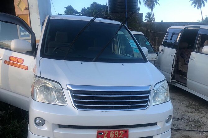Zanzibar Airport From or to Nungwi&Kendwa Private Transfer - Transfer Service Details