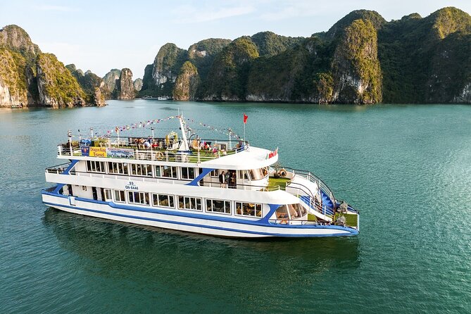 1 Day Halong Bay-Kayaking, Swimming, Cave, Bus, Lunch, Ticket - Pickup and Transfers