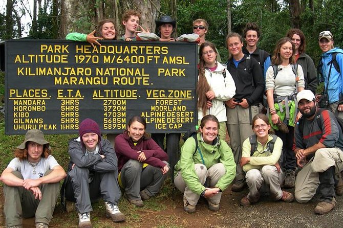 1 Day Kilimanjaro Trek via Marangu Route - Inclusions and Exclusions