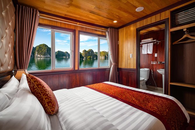 1 Night Halong Bay Cruise-Titov Island,Surprise Cave,Kayak,Meals - Water Activities and Entertainment