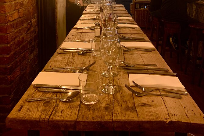 2 Hours Sicilian Wine Tasting and Dinner at Manchester - Dinner Pairing Menu