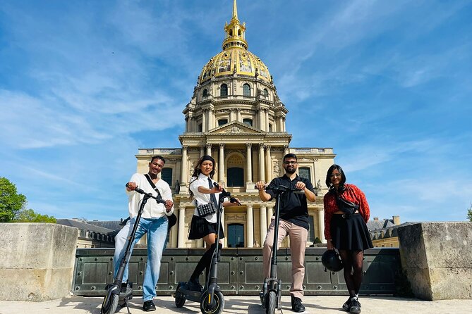 3 Hours Paris E Scooter Small Group Tour - Cancellation Policy