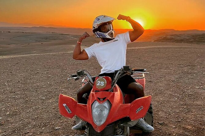 5 Hour Agafay Desert Sunset Quad and Camel Tour With Dinner Show - Tour Overview