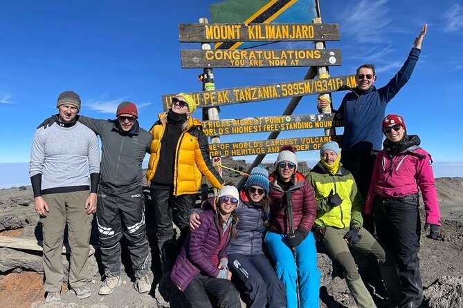 8 Days Lemosho Route