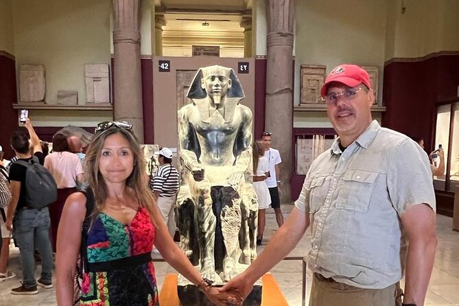 8-Hour Private Tour Pyramids, Egyptian Museum Bazaars - Tour Overview