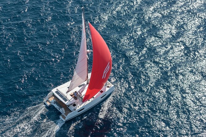 8 Hours on a Catamaran to Capri or the Amalfi Coast