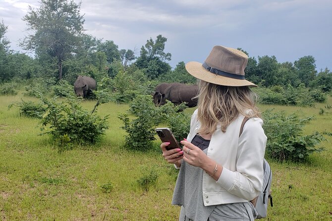 A Game Drive Plus White Rhino Short Walk - White Rhino Sanctuary Visit