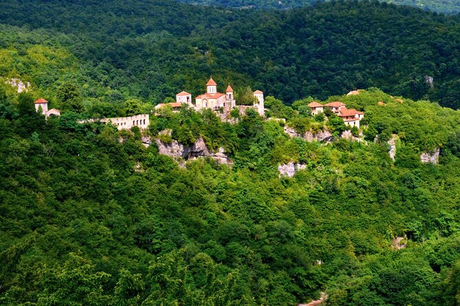 Bagrati With Gelati and Motsameta Monasteries From Kutaisi