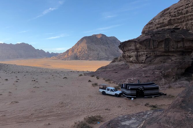 Best of Wadi Rum | Full Day Jeep Tour + Sleep Under the Stars | Pack All-In - Meeting Point and Pickup Details