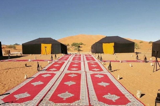 Camel Ride & Overnight Stay in Desert Camp Merzouga - Inclusions and Exclusions